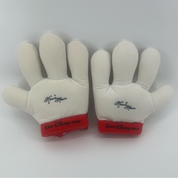 Minnie Mouse Walt Disney World Mitts Authentic Original Disney Theme Parks - Picture 2 of 7